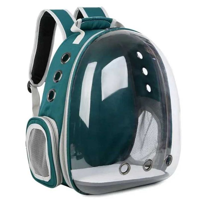 Portátil e Transparente Espaço Cápsulas, Mochila Respirável, gato