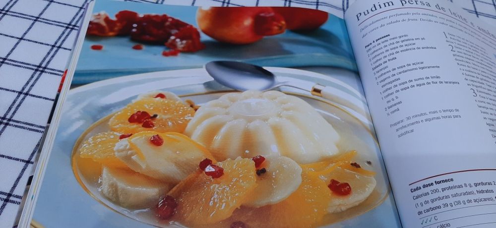 Livro Fruta e Sobremesas