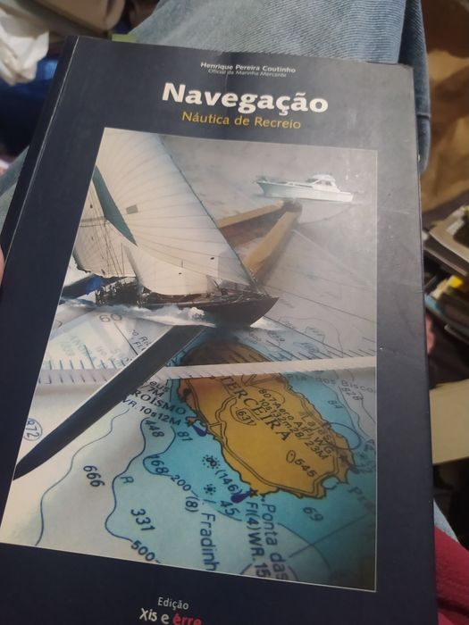 Livro navegação náutica dê recreio impecável - portes CTT grátis