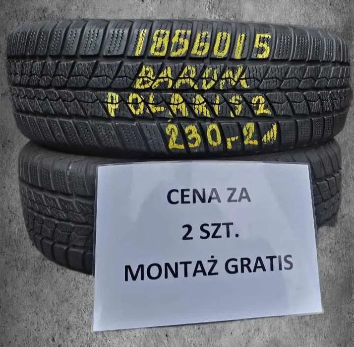 185/60/15 cena za 2 szt zimowe** barum wa-wa centrum