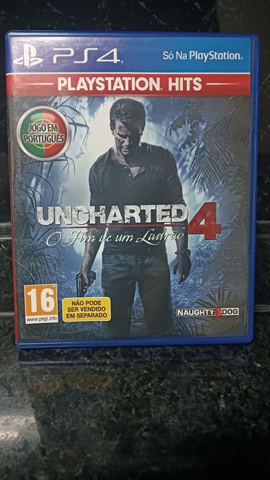 Uncharted 4 como novo
