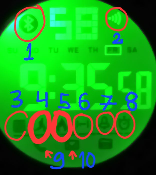 Relógio  tudo  em 1 ( Bluetooth + wireless  (net) monitor de sono sms