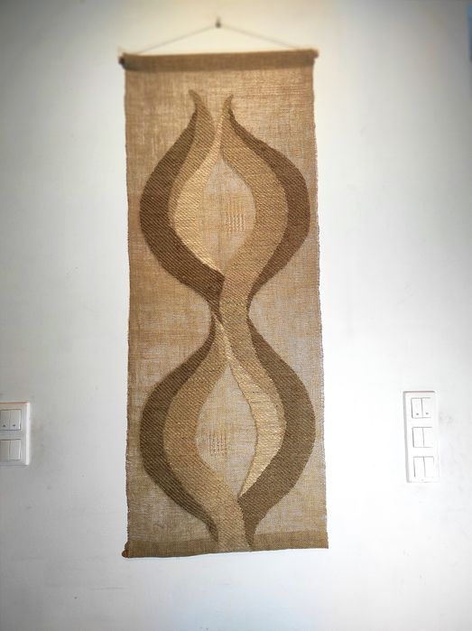 Kilim vintage, dekoracja ścienna Skandynawia