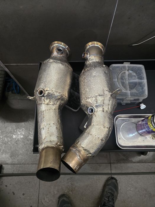 Downpipe katalizator alfa romeo quadrifoglio 2.9 v6