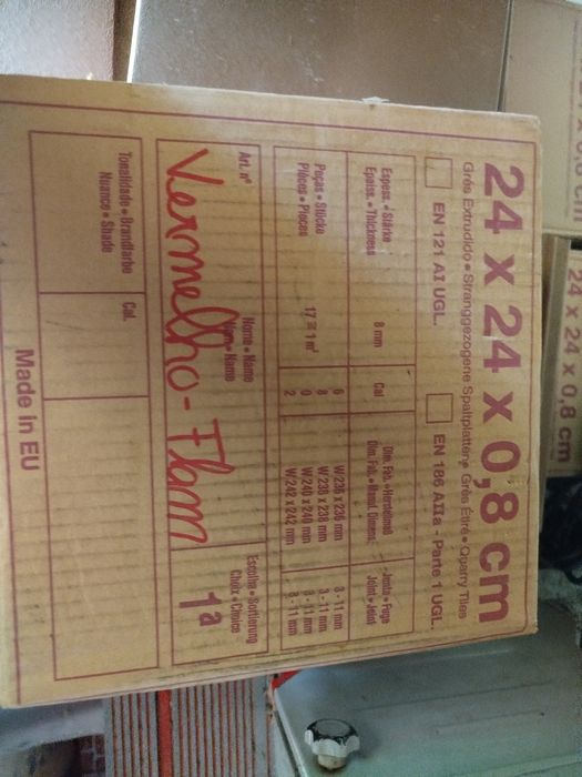 Tijoleira pavimento grés