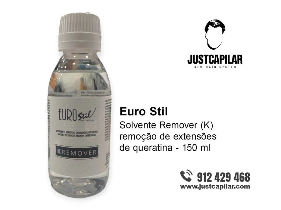 Solvente Remover (K) - remoção de extensões de queratina - 150 ml - Próteses Capilares | JustCapilar