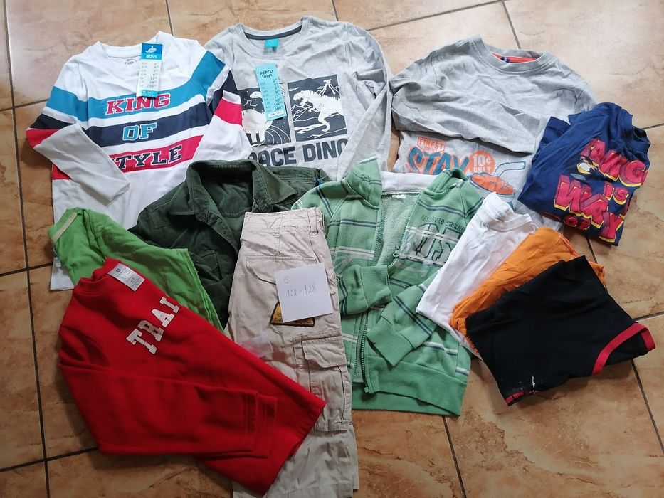 Zestaw 128 122 chłopak