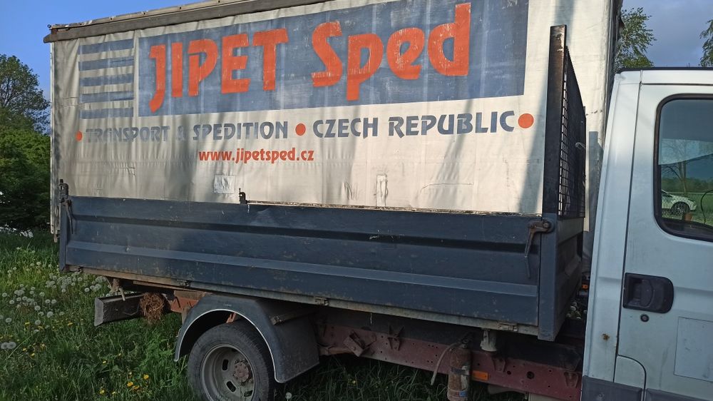 Kiper wywrotka wywrot z podramöwka Iveco daily mascott master