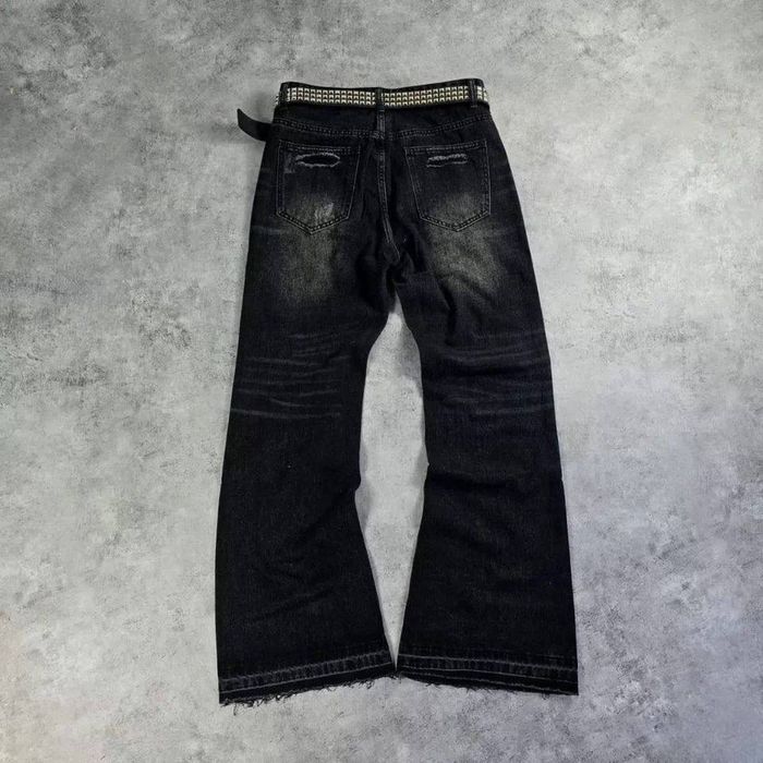 Джинсы Клеш архив Acne Studios LGB Jaded type