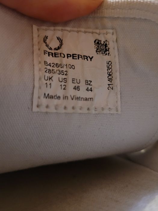 Fred Perry róż 46 buty męskie