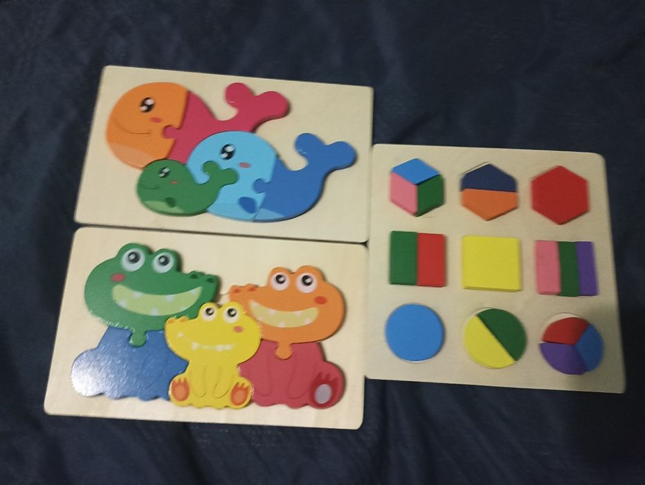 Дерев'яні пазли 3