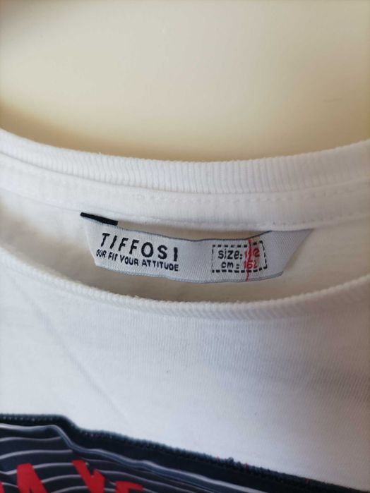 T-shirt branca estampada Tiffosi