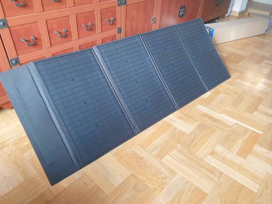 Panel Solarny 150W 12V przenośny składany Anslut Jula NOWY