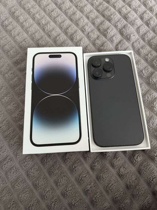 Продам 14 Pro 128 Black фізична сімка