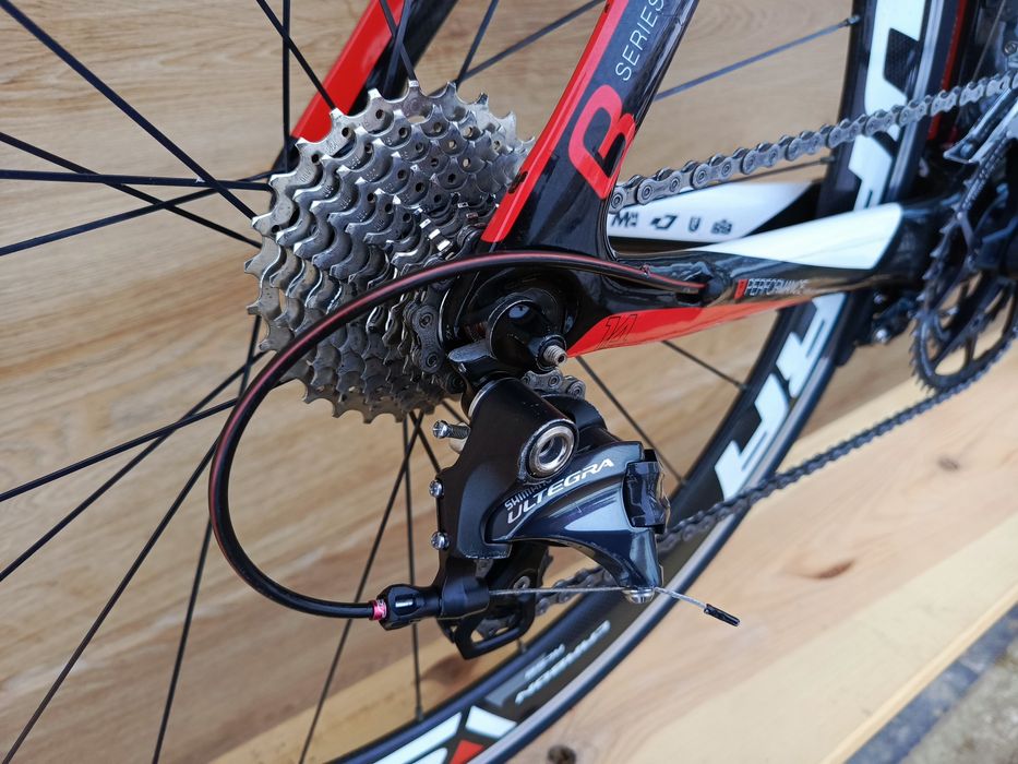 Rower czasowy Felt B14 carbon Ultegra Rotor koła Supra RC58 61cm tt!