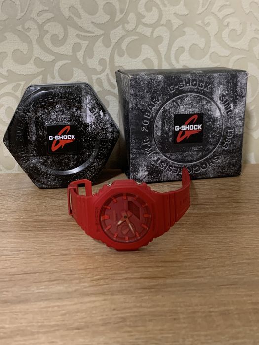 Часы унисекс - Casio G shock classic Red