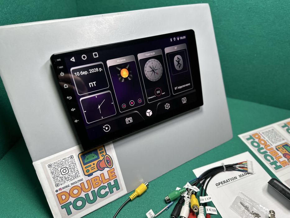 Магнітола андроїд для Renault Master 21+ автомагнитола, 10 дюймів 4/64, CarPlay Android auto