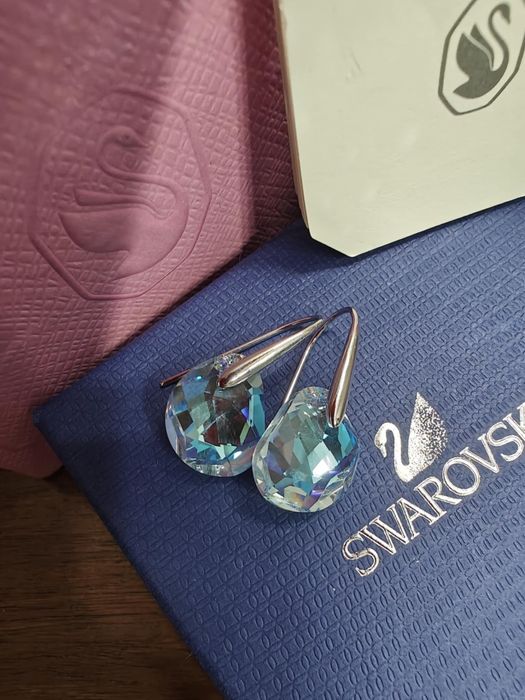 Swarowski Galet kolczyki . Fabrycznie nowe ! Oryginal