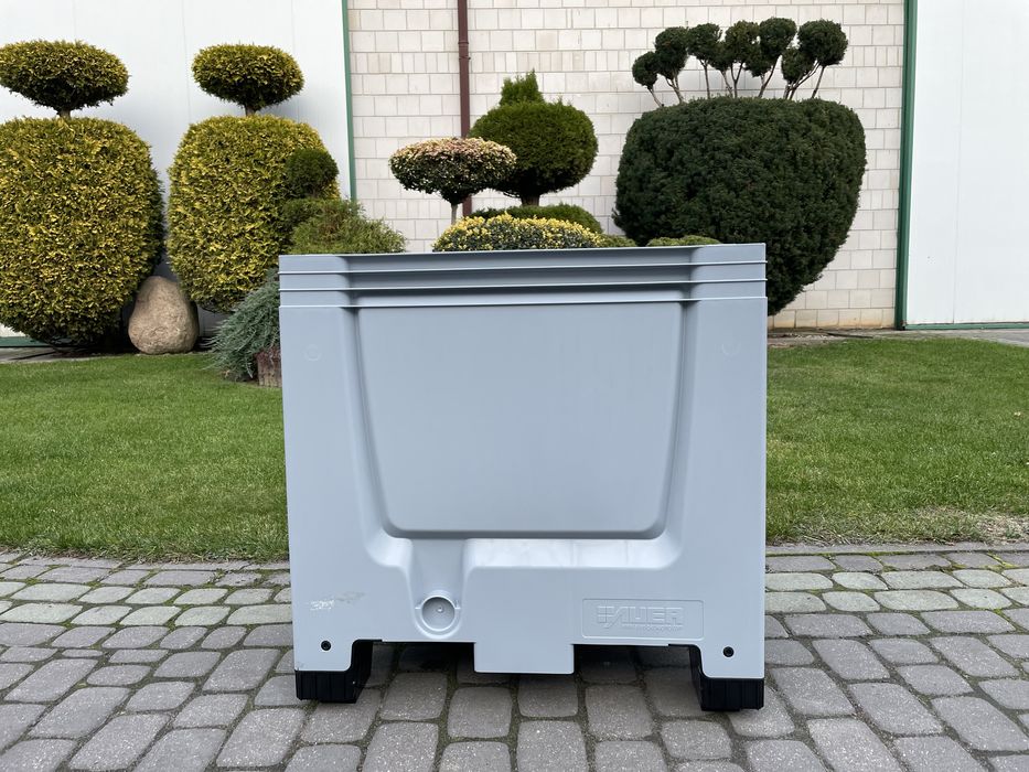 NOWA Skrzyniopaleta plastikowa 60x80x79cm  4 stopy