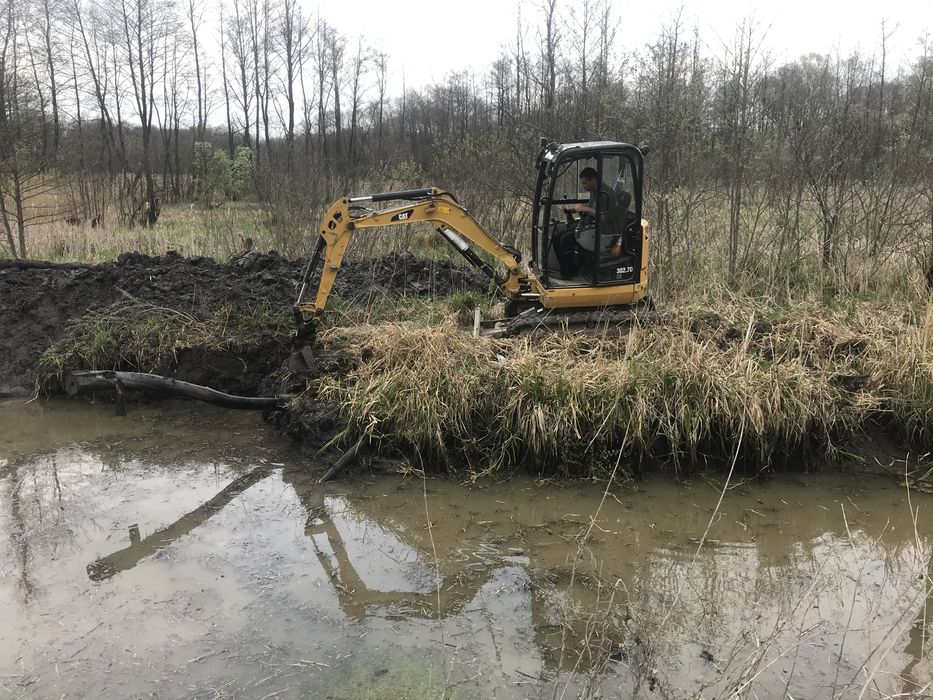 Послуги міні екскаватора бобкат bobcat гідробур,гідромолот,