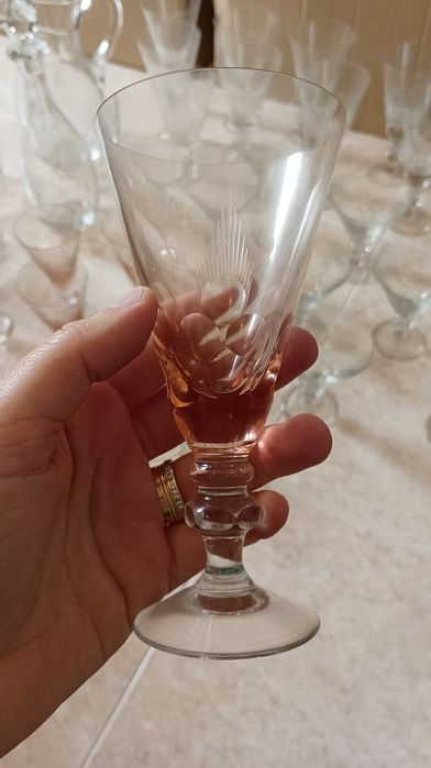 Copos antigos, Garrafas, Jarro.Coleção com cerca de 80 peças no total