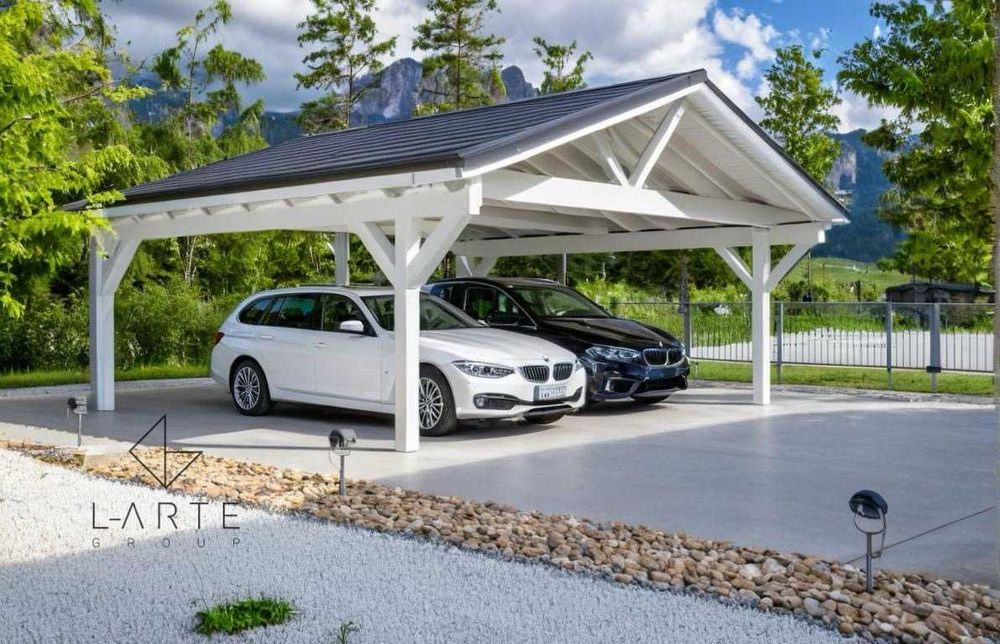 Wiata garażowa Altana 690x590 cm carport Producent
