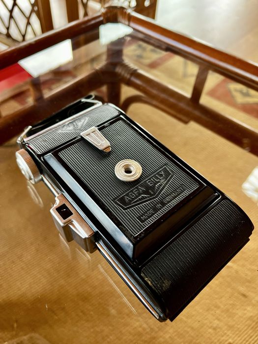 Antiga maquina fotografica Agfa Billy