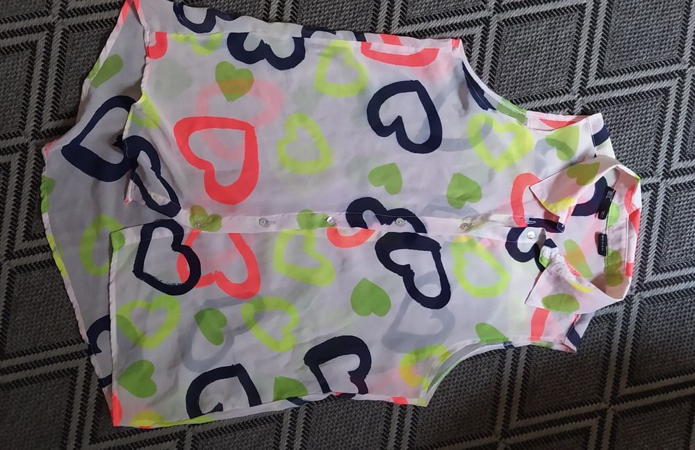 Bluzka mgiełka Zara r. S