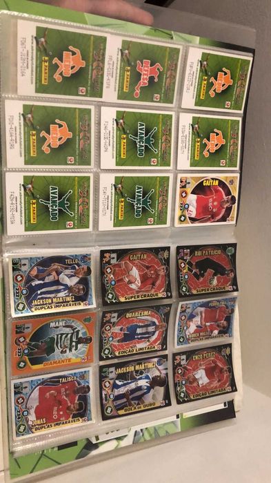 Dossiê Adrenalyn XL Liga 2014/2015 + Cartas Raras (Panini)