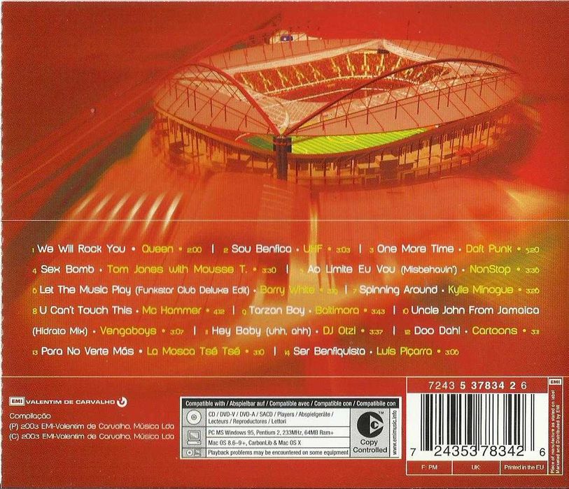 Benfica: O Disco da Nova Catedral
