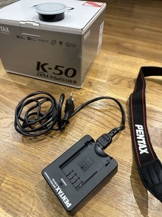 Aparat Pentax K-50 Lustrzanka cyfrowa Jak Nowy, Ideal