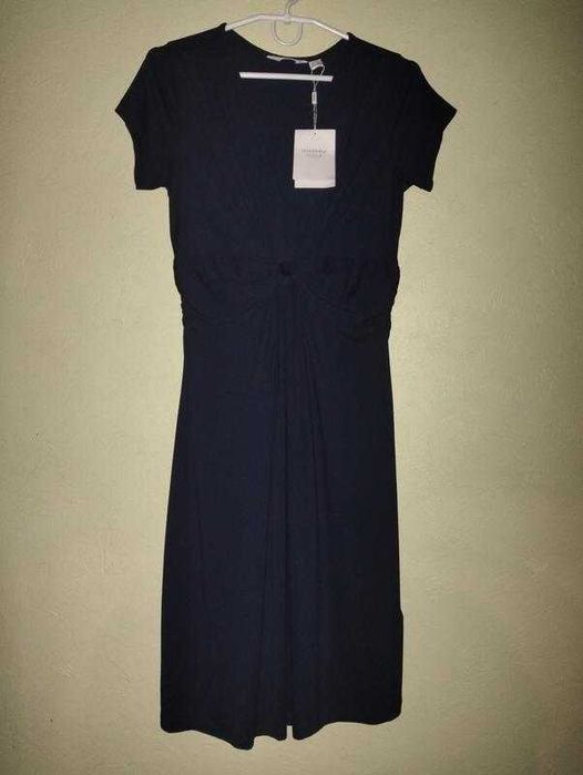 Нова синя сукня для вагітних жінок плаття темно-синє seraphine