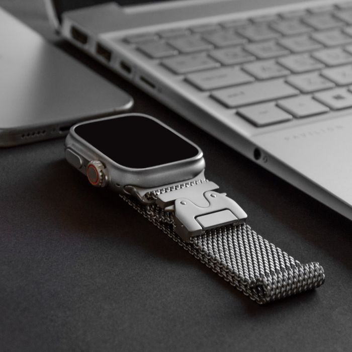 Ремінець Milanese Loop ремешок міланська петля титан apple watch