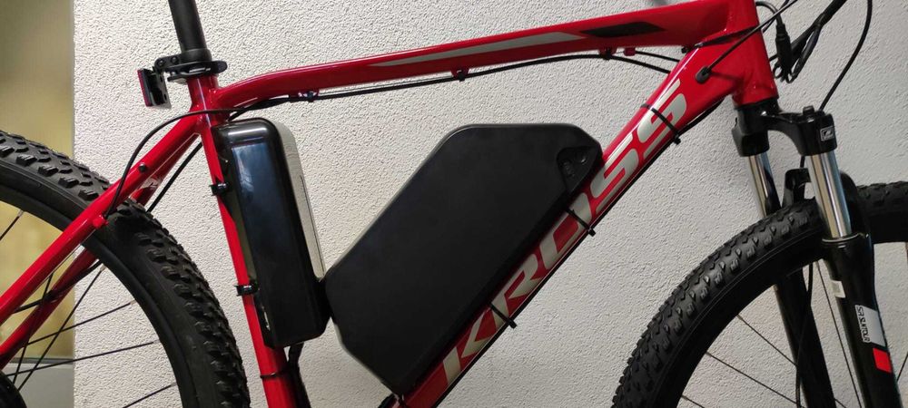 Rower Elektryczny 1500W 25 Ah 29' Kross Hexagon 5.0 Hydraulika L/M Katowice Bogucice • OLX.pl