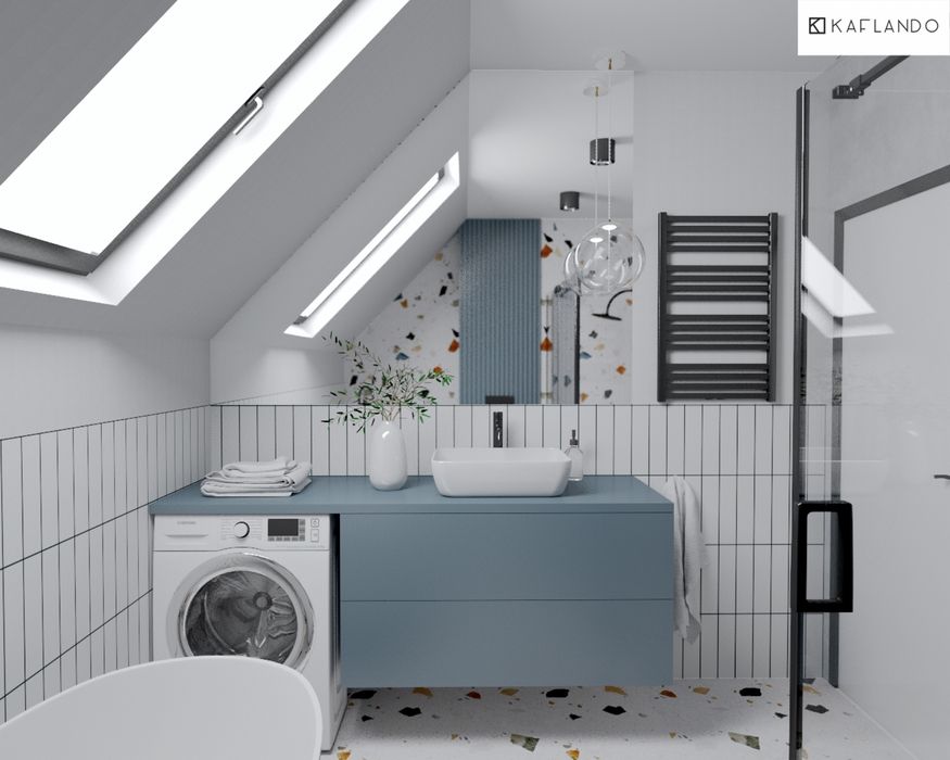 Hiszpańskie płytki białe cegiełki matt 30x7,5 nowe 12m KAFLANDO