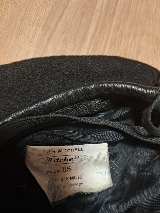 Beret wojskowy czarny MW r. 57 wzór 418