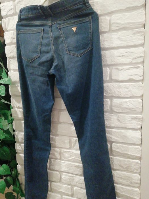 Spodnie jeans Guess, 27, granat