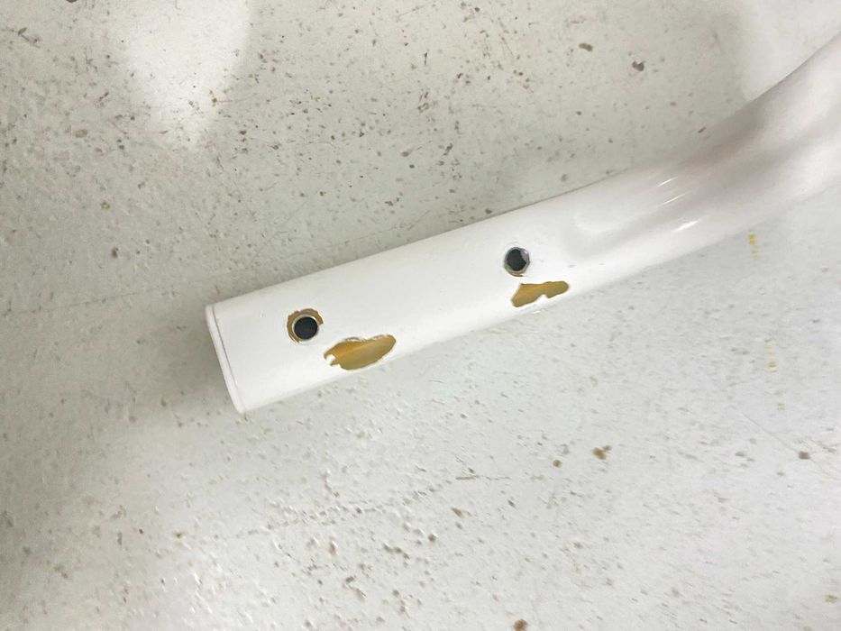 Conjunto de 2 varões brancos extensíveis Ikea
