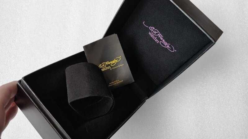 Подарочный футляр коробка для часов - Ed Hardy by Christian Audigier
