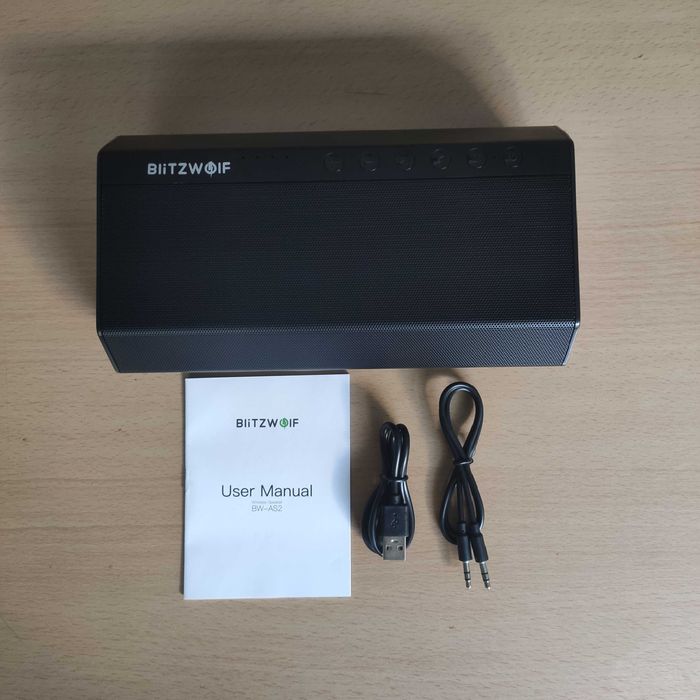 Coluna BlitzWolf 40W 5200mAh Driver Duplo