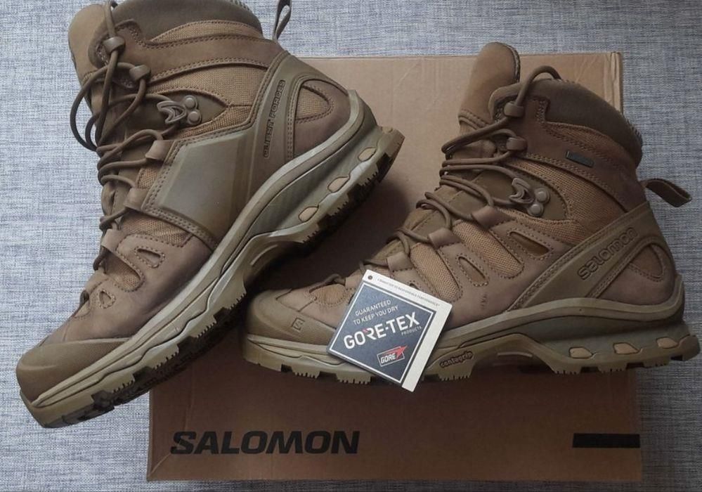 Берцы salomon forces 2 новые лето кайот тактические gore-tex саоломон