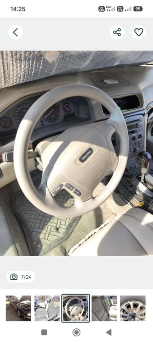 Volvo S80 2.4 бензин 140 л.с АКПП 2001г.в.