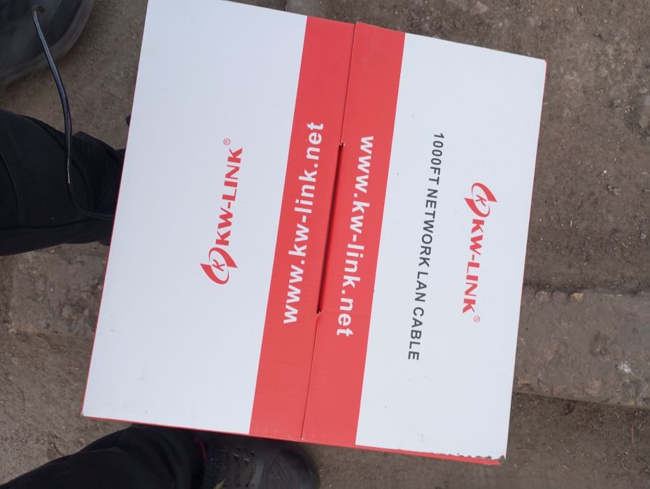 Utp сетевой кабель 305 m  4 пари 8 жил