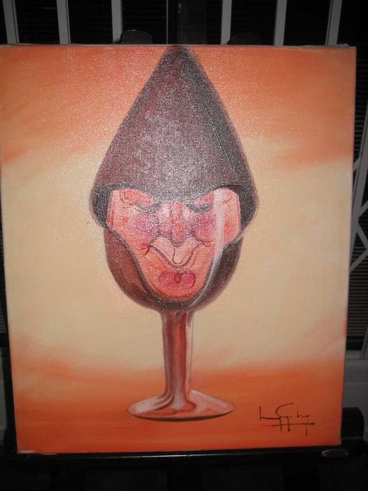 Pinturas a óleo «Bebidas Típicas», de Xavier Lemos Godoy