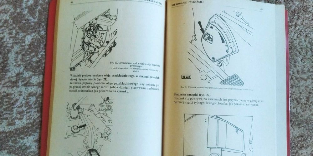 Instrukcja obsługi MF 255 oryginał 1987 + GRATIS