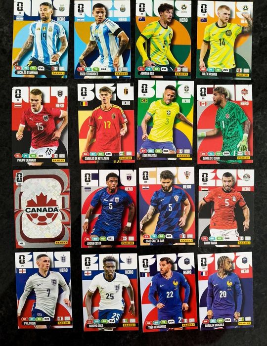 Vendo/Troco Coleção FIFA World Cup 2026 Adrenalyn XL + Topps Match Attax Extra 2025/26 – Cartas Raras Ronaldo, Messi, Lamine Yamal e Mais