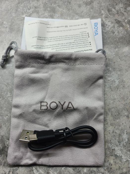 бездротова мікрофонна система петличка BOYA BY-V2.