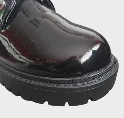 Botki damskie traperki czarne workery 36-41