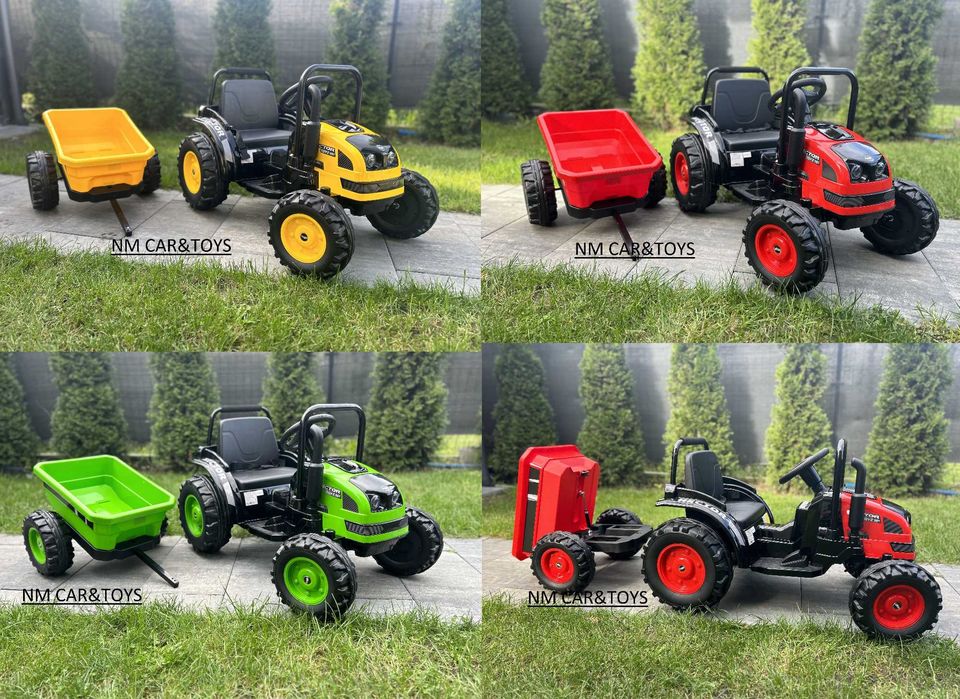 Duży TRAKTOR HECTOR Pilot Auto na akumulator Pojazd Koła EVA Samochód