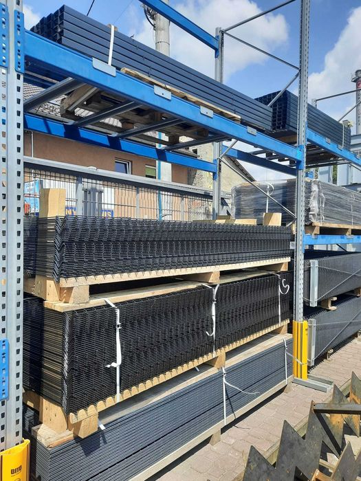 Panel ogrodzeniowy Fi 4 3D H1230 ZN+RAL 7016 antracyt